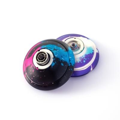 China Sleeps Longer New Lathe 2A Listing Yoyo Relax Toys Metal Fingertip High Quality Professional Looping Yo-Yo For Game Fun for sale