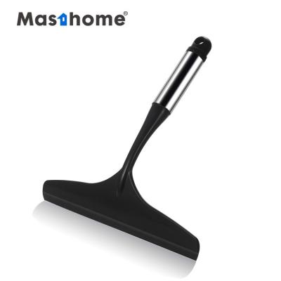 China Masthome Window Shower Car Countertop Silicone Stocked Drying Wiper Squeegee Stainless Steel Glass Cleaner for sale