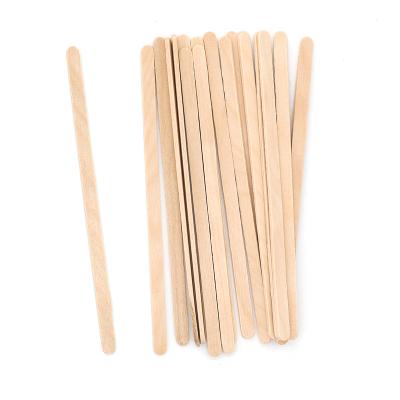 China 110mm 140mm 178mm 190mm Disposable High Quality Disposable Desktop Coffee Stirrers Wooden Coffee Sticks for sale