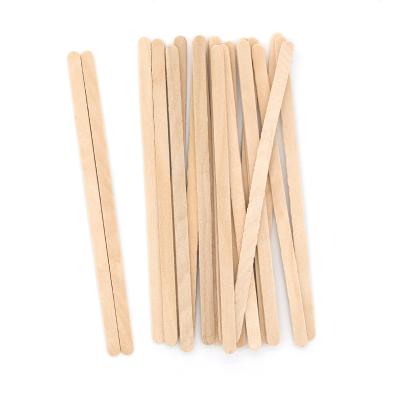 China Easily Sticking Disposable Disposable Wooden Coffee Agitators Outlet Coffee Sticks For Family Office Business for sale