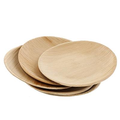 China Disposable Eco - Friendly Bamboo Plates Disposable Hexagonal Dish for sale