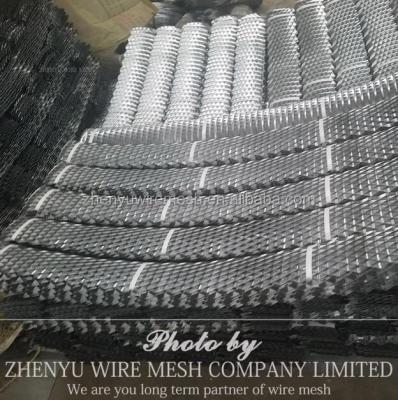 China Container Plate ZHENYU Hot Dipped Galvanized EX Brick Mesh Malaysia Singapore for sale