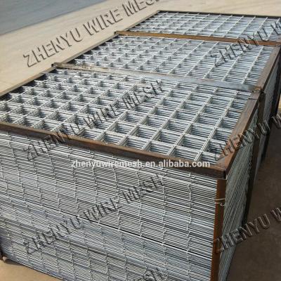 China Welded Mesh Zhenyu CRB550 Cold Ribbed Steel Bar Reinforcing Welded Mesh Sheet Galvanized For Construction for sale