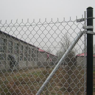 China Easily Assembled China Fence Alibaba Top Link Barbed Wire Fence / Chain / Cyclone Barrier for sale