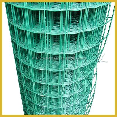 China Fence Mesh RAL 6009 PVC Coated 6ft 4x4 3x3 2x2 Welded Holland Wire Fence Mesh With Fence Post (Manufacturer, High Quality, Low Price) for sale