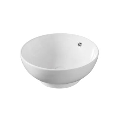 China Wholesale Modern High Quality Round Basin Bowl Hand Wash Bathroom Sink Countertop Ceramic Art Basin With Many Types for sale