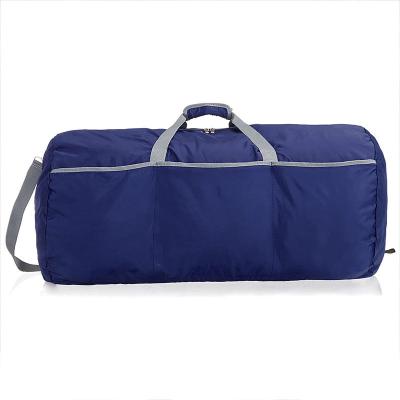 China Hot Selling Waterproof Wholesale Basics Amazon Customization Large Travel Luggage Duffel Bag - Navy Blue for sale