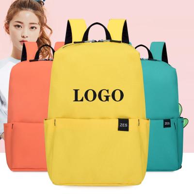 China New popular youth waterproof bag support wholesale custom OEM plus casual LOGO Ladies sports backpack pop it backpack other backpacks for sale