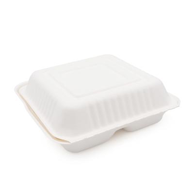 China Minimalist China Manufacturer Disposable Biodegradable Tableware Compartment Disposable Bowl for sale