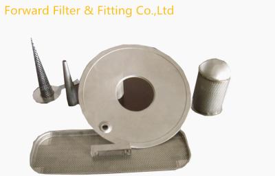 China Metal Casting Products Aluminum Oil Filter Plate With 0.5 - 8mm Thickness for sale