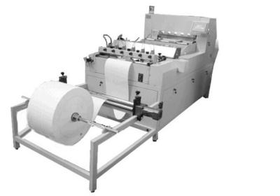 China Custom Made Oil Filter Rotary Pleating Machine , 600mm Max Width for sale