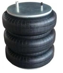 China 70mm-1000mm Rubber+Metal Iveco Truck Air Springs with Gas-Filled Shock Absorber for sale