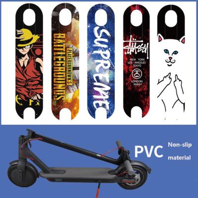 China Non-slip PVC Tape Paster Cartoon Scooter For MI M365 Electric Scooter Footboard Grip Tape Stickers for sale