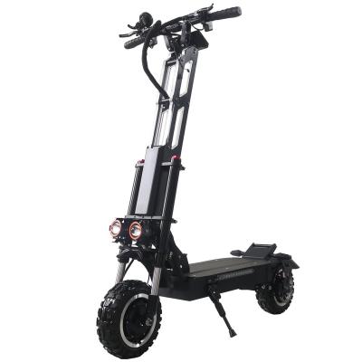 China 11inch 5600W 60V 25Ah 30AH 40AH Club Professional High Power Unisex Dual Chase Road Electric Scooter for Optional Seats and Tires for sale