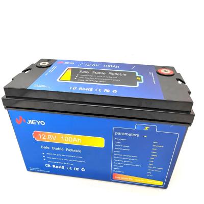 China 12V 100Ah LiFePO4 Battery Pack Deep Cycle Battery For Golf Cart RV Marine Boat Battery 330*175*215 mm for sale