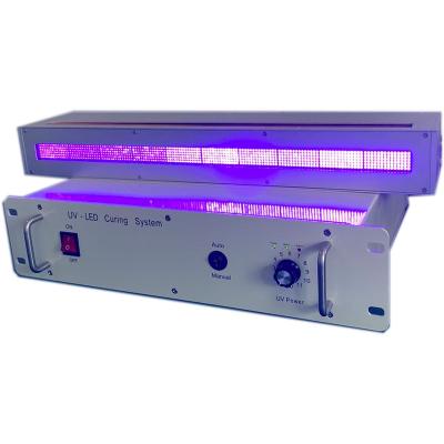 China Factory 520*22Mm Fan Cooling Led UV Curing System RS485 Communication For UV Tunnel for sale