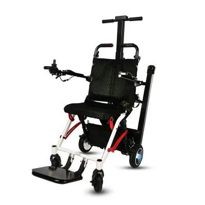 China Wheelchair Rehabilitation Devices Portable Stair Climbing Adjustable Electric Climbing Wheelchair for sale