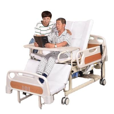 China Elderly Medical Hospital Beds One Double Crank Cheap Manual Nursing Patient Bed for sale