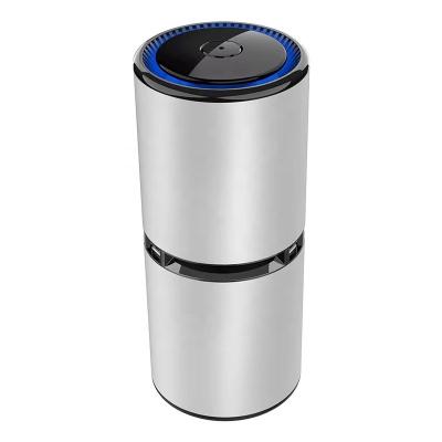 China Portable Automotive UV Sterilization Smart USB Air Purifiers Filter Compact Car Air Purifier for sale