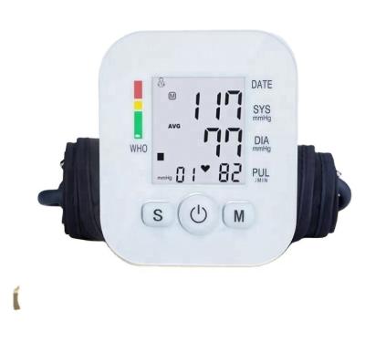 China Diary Checks Home Hospital Heart Rate Monitor Daily Health Care High Quality Arm Smart Digital Free Blood Pressure Monitor for sale