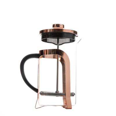 China Viable New Arrival French Press Coffee Pot 1000ml Glass French Coffee Maker for sale