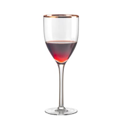 China ODM Desgin Long Stem Premium Red Wine Cup Glass Part Large Capacity Exquisite Goblet Gathering Use Wine Glass for sale