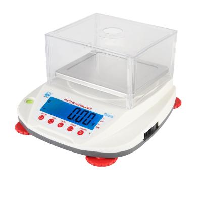 China ABS + Stainless Steel Cheap Hot Sale Good Quality Electronic 0.01g Portable Laboratory Balance for sale