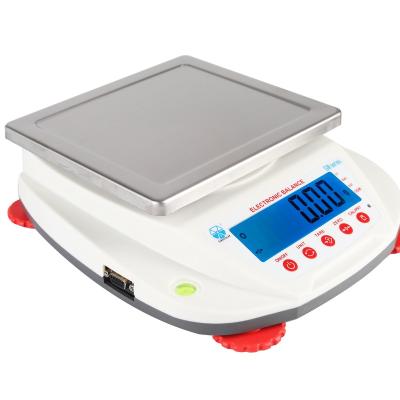 China ABS + Stainless Steel Best Selling Durable Using Electronic 0.1g Portable Laboratory Balance for sale