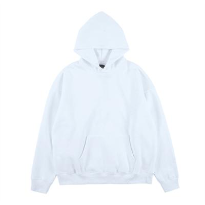 China Factory Wholesale OEM White High Quality Cotton Anti-pilling Oversized Hoodies for sale