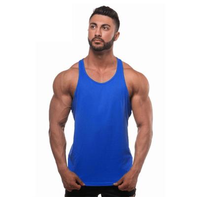 China Anti-pilling anti-pilling gym tank top men new arrival sporty design for bodybuilding fitness for sale