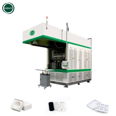 China Factory Hghy Biodegradable Cell Phone Blister Packing Case Machine Molded Cup Lid Production Line Straw Packing Machine Thermoformed Tray for sale