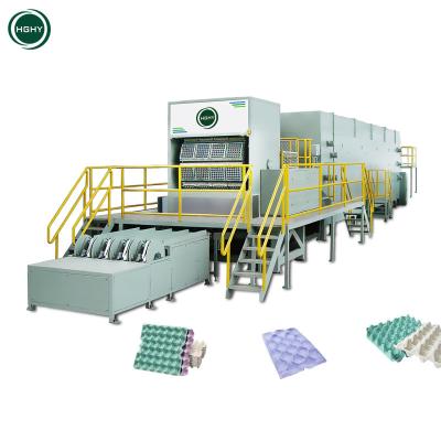 China Factory waste paper recycling small paper egg carton making machine / egg tray paper equipment for sale