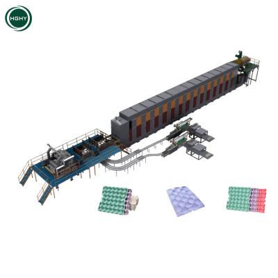 China Factory Waste Paper Pulp Machine Automatic Recycled Machine Egg Tray Production Line / Egg Tray for sale