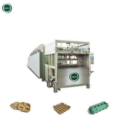 China HGHY Factory Paper Product Making Machinery Egg Carton Trays Forming Machine | paper pulp egg carton tray making machine production line for sale