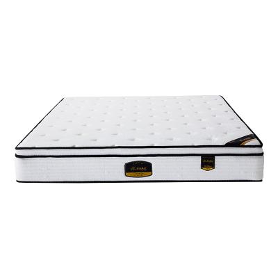 China Hypoallergenic Sponge Furniture Mattress Box Spring Latex Mattress Comfortable Bed for sale