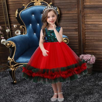 China Lovely Kids Washable Girls Skirt Princess Dress For Little Girls Princess Dress Little Girls Ruched Skirt Puffy Kids Dresses for sale