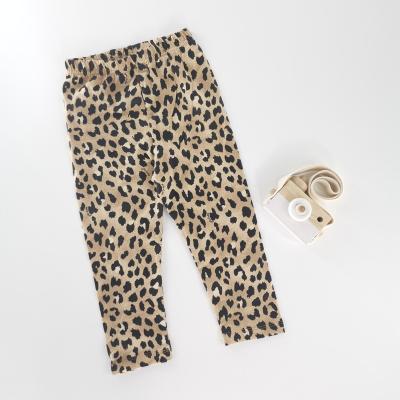 China Anti-Wrinkle Wholesale Children's Anti-Wrinkle Wholesale Children's Leopard Pants Cartoon Tights Babies Floral Leggings Pants Kids Boutique for sale