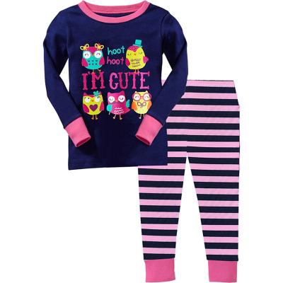 China Western Design Breathable Leisure Wear Sleepwear Kids Pajamas Kids Sleepwear For Children for sale