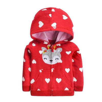 China Windproof supplier imported kids clothes zipper-up baby coats outwear custom baby hoodies&sweatshirts fleece jacket for sale