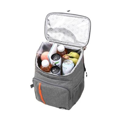 China Waterproof Wholesale Waterproof Picnic Bag Cooler Backpack for 4 Person Lunch Bags Customized Thermal Cooler Bag Backpack Food Custom 600D for sale