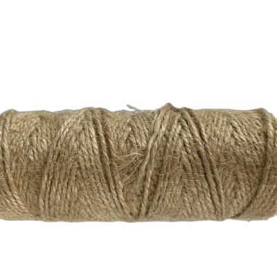 China 85g Factory Natural Tie Roll Ball Twine Jute Garden Departments Back Shipping Ties Line for sale