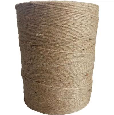 China Craft 4 Kg Natural Agriculture Jute Twine Rope Packing Roll for sale