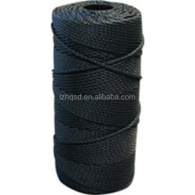 China Multi Purpose 1mm Polypropylene Rope Eco - Friendly Black PP for sale