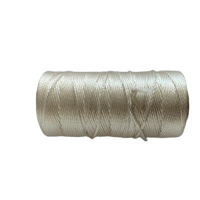 China Kite string 3ply twisted polyester kite flying string twist 50m roll for sale