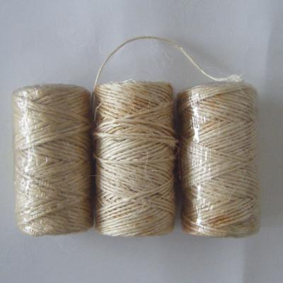 China Eco - Friendly 2 Mm Natural Sisal Twisted Rope Rope 100gr for sale