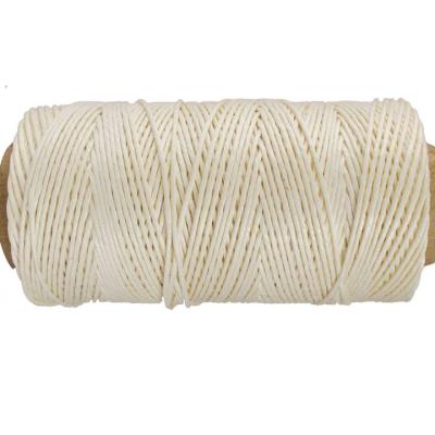 China Beige Craft 1 Mm Linen Rope Craft Twist Twine 1 Roll for sale