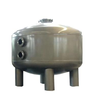 China Easy Install Swimming Pool Water Treatment Equipment Cylinder Head Stainless Steel With Flange Cylinder Circulation Equipment for sale