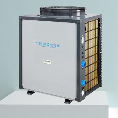 China Easy install high temperature air to water heat pump source for home heating and cheap heater cooling parts for sale