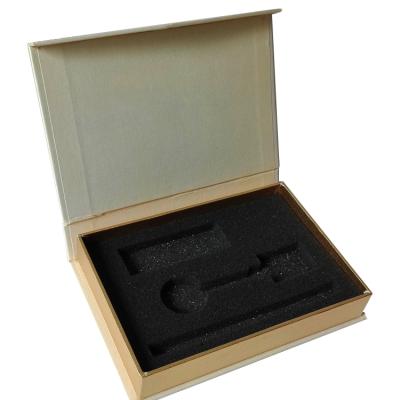 China Recyclable Fancy Custom Logo Die Cut Magnetic Foam Insert Custom Gift Box Paper With Logo for sale