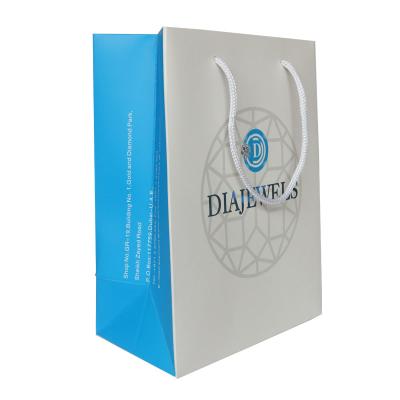 China Recyclable Custom Logo Printing Retail Store Jewelry Watch Fashion Accessories Packaging Paper Bags for sale